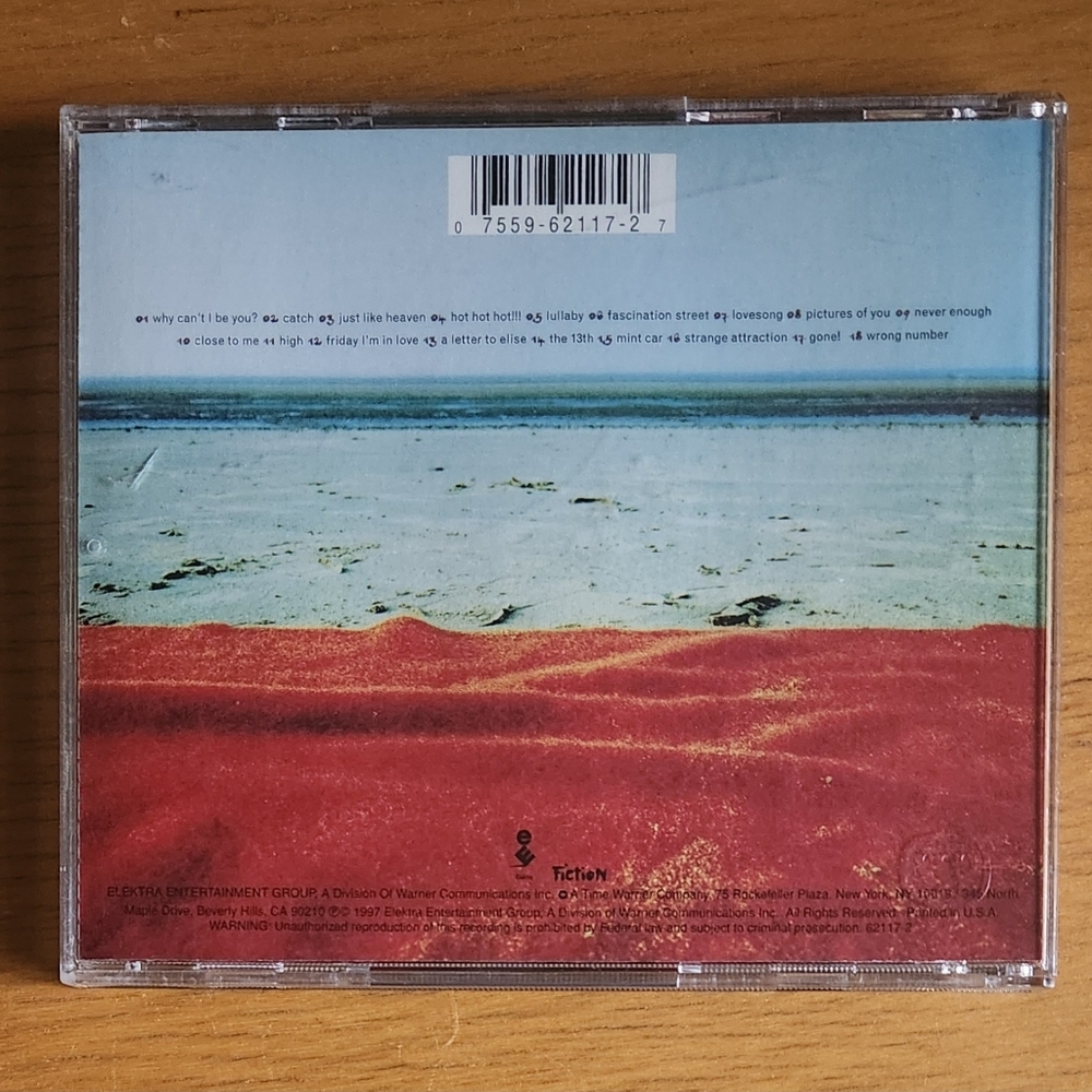 The Cure "Standing On The Beach", "Galore" - 1980s 90s CDs (Lot of 2)  - Picture 3 of 9